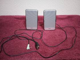 Gigaware 05a14 Usb 2.0 Desktop Laptop Pc Multimedia Computer Travel Speakers 5 Inch X 3