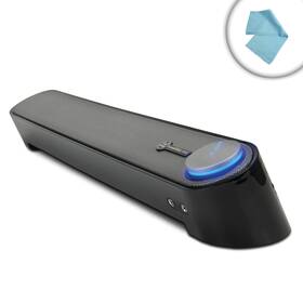 Ggsvubr100bkws Gogroove Sonaverse Ubr Led Sound Bar Speaker With Angled Design