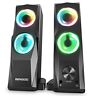 Gs01 Bengoo Computer Speakers Wired Rgb Gaming For Laptop Desktop