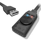 Gs3black Keku Virtual Usb Sound Card Adapter External Audio Stereo Converter