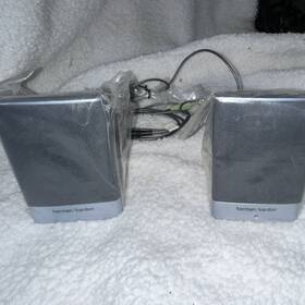 Harman Kardon 5069-4921 Hp 2.0 Channel Wired Computer Speakers Black Silver