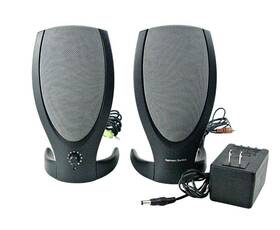 Cn-04n567-48220-2a8-038f Harman Kardon Harman/kardon Hk206 04n567-48220-2a8-038f Computer Desktop Speakers Black Grey