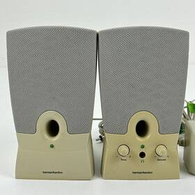 Harman Kardon Hk-017 Harmon/kardon Dp/n 02320v Multimedia Speaker System With Power Adapter Works