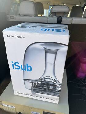 T2321ll Harman Kardon Isub 2000 Powered Subwoofer For Imac Usb New Sealed T2321ll/a