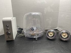 Tw541 Harman Kardon Subwoofer With 2 Computer Speakers Volume Control Receiver