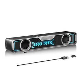 Bt801 Hatsutec Computer Speakers For Desktop Pc/laptop/monitor Compact Wired Usb Powered