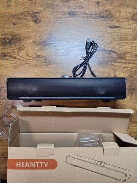 Fd009 Heanttv Usb Soundbar Speaker For Pc Computer Monitor