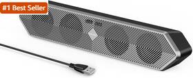 E-3033 Hpswuw Computer Speakers For Desktop Pc Wired Usb Powered Bluetooth With S