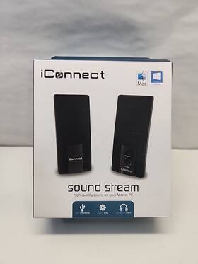 Iconnect Iccs6i Sound Stream Computer Speaker System Hq For Mac Or Pc