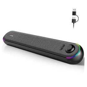 2bfde-cs20 Icorebei Desktop Computer Speakers Stereo Soundbar Bluetooth 5.3 Usb/type-c Power