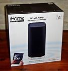 Ihome New Iw3 Airplay Wireless Stereo Speaker System Black 047532900460