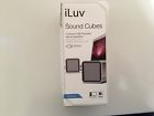 Iluv Sound Cubes Compact Usb Powered Stereo Speakers For Pcs