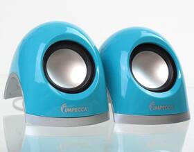Ms320k-vu Impecca Usb Powered Stereo Multimedia Speakers - Blue