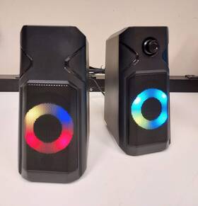 Sk204 Inland Rgb Computer Speakers Black