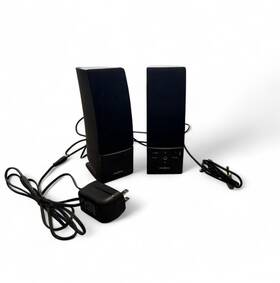 Insignia 1qa21a 2.0 Channel Wired Computer Speakers Ac Powered - Black