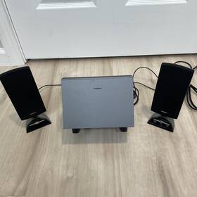 9a12a Insignia Computer/desktop Speakers Tested And Working