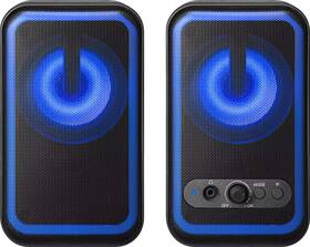 Insignia Ns-csb2b6 Insignia- 2.0 Bluetooth Computer Speakers With Rgb Lighting 2-piece - Black