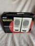 J-215 Jazz Amplified Computer Speakers Jack Volume Control Ohms Nwt