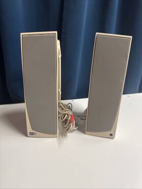 100115-002 Jbl Compaq Pro Monitor Speakers With Audio Cables