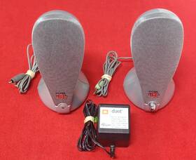 Szdue-0414157 Jbl Harman Duet 12w 5k Silver Portable Computer Speakers With Power Adapter