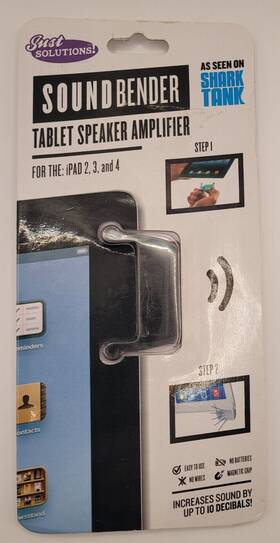Just Solutions 855276004128 Sound Bender Tablet Speaker Amplifier For Ipad 2 3 4