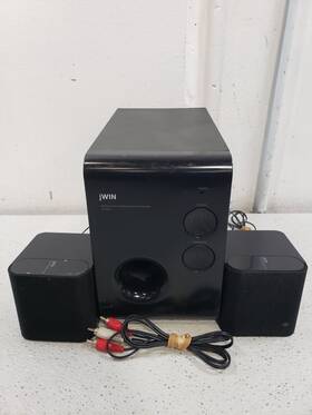 Jsp202 Jwin 2.1 Channel Speaker System For Pc Tested