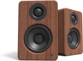 Ca-yu2walnut Kanto Yu2 Powered Desktop Computer Speakers 3 Inch Drivers 3/4 Silk Dome Tweeter