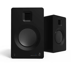Kanto Tuk Matte Black Powered Speaker With Pre-amp Open Box Damaged Factory