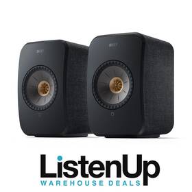 Sp4041bc Kef Lsx Ii Wireless Hifi Bookshelf Speakers - Carbon Black Cosmetic Issue