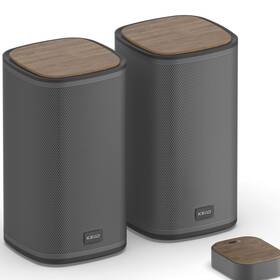 Keiid 716267929085 Bluetooth Computer Speakers With Wireless Touch Control Pod For Pc Laptop/des