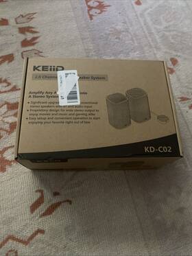 Kd-c02 Keiid Kc-02 Bluetooth Powered Computer Laptop Pc Stereo Speakers - 2.0 Channel