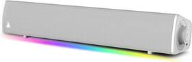 Labs 445039527532 Sound Blaster Gs3 Compact Rgb Gaming Soundbar - White