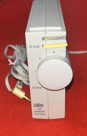 Ad-9210 Labtec 51111ye Rare Spatializer Vintage 90s Computer Speaker Controller #51111ye