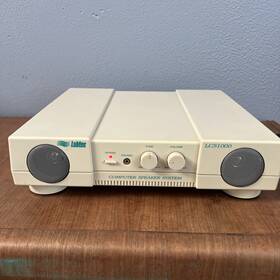 Lcs-1000 Labtec Vintage Rare Computer Speakers - Power Tested #3