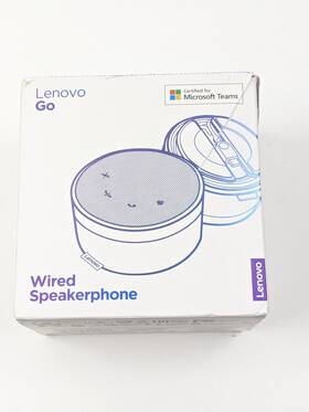 Lenovo 195713534550 Go Wired Speakerphone L15 2x Omni-direction Microphones