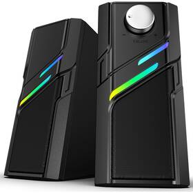 Lenrue11e Lenrue Computer Speakers For Desktop Monitor Pc With Touch Lights Volume