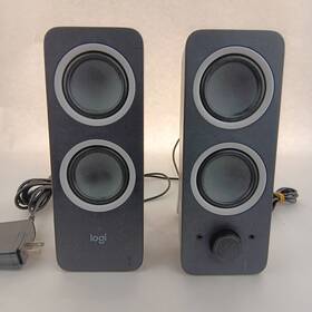 500181 Logi 2 Pieces Desktop Computer Multimedia Speakers - Black Model