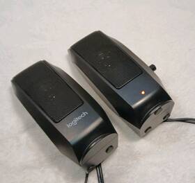 3121678 Logitech S120 Light Weight Wired Stereo Speakers / Laptop Desktop