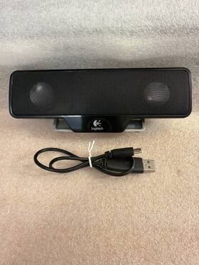 Logitech 884-000016 Laptop Speaker Z205 Video Usb Connection Black Included