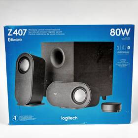 96253116 Logitech Z407 Bluetooth Computer Speakers With Subwoofer And Wireless Control Black