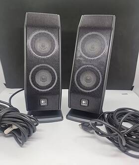 Eagle-03-b-1 Logitech Eagle-03-b-1&3 Surround Sound Adjustable Speakers Eagle Stand Works