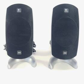 R548 Logitech Pid Thx Speakers - Rca Connections Long Cord Tested And Working