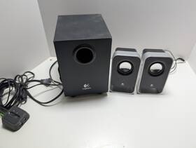 S-000040 Logitech Pc Speakers With Subwoofer Used Wired