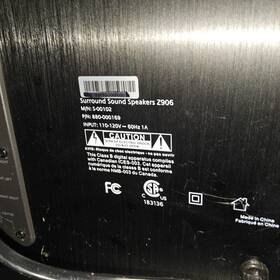 S-00102 Logitech Subwoofer And Controller Z906