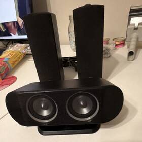Logitech S-00123a 2.1 Channel Wired Computer Speaker System 3.5mm Black
