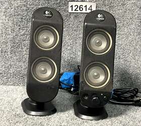Sh-x230-07-b Logitech 2-piece Dual Drive Computer Speakers