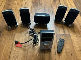 Thx-z-5500 Logitech Digital Surround Sound Speaker System No Included Subwoofer