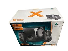X230970123-0403 Logitech X-230 2.1 2-piece Dual Drive Speakers With Ported Subwoofer