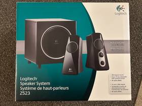 Z523bk Logitech Speaker System 2.1ch Pc Z523 New Sealed