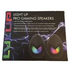 Lu142-noc Lvlup Light Up Pro Gaming Speakers Model New In Box